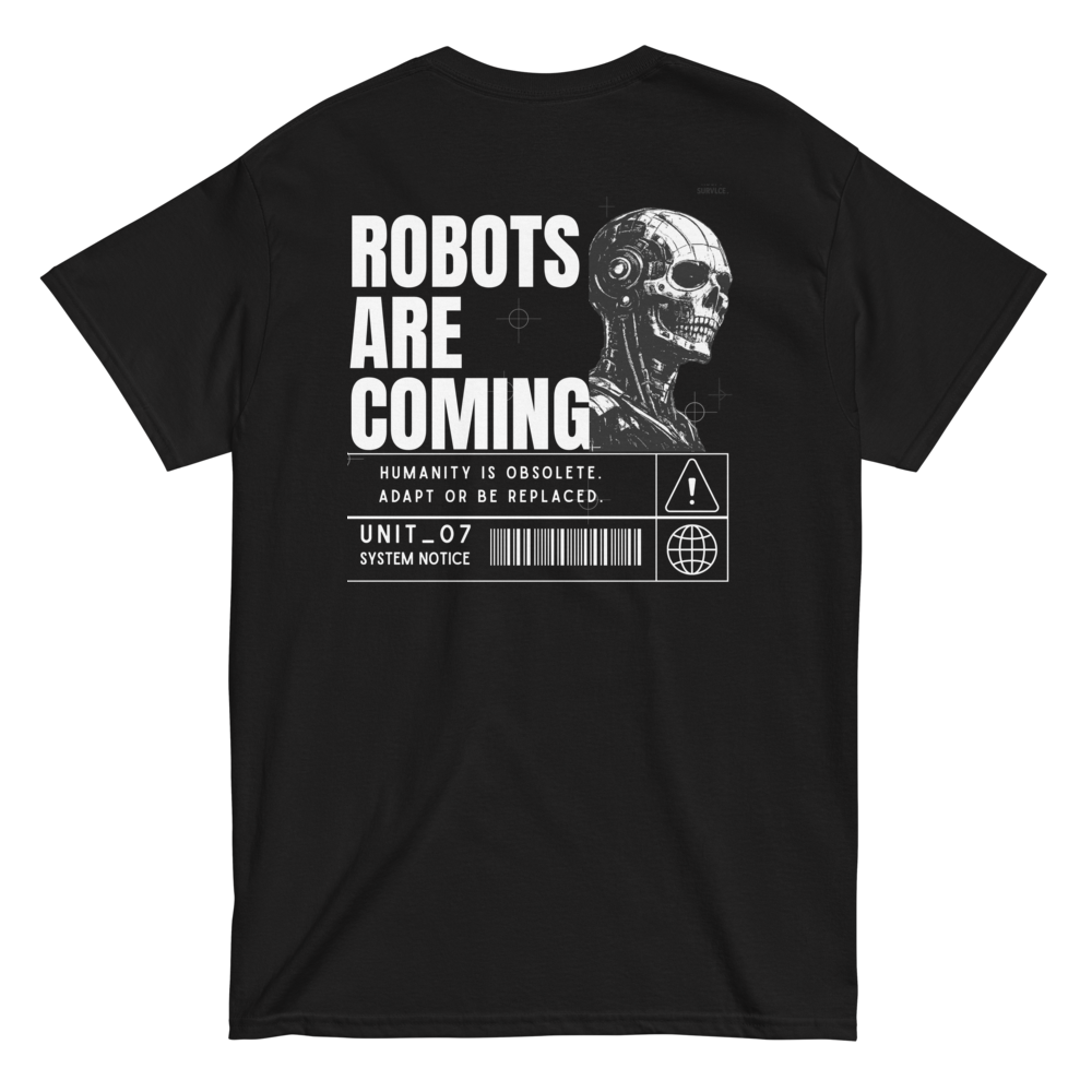 ROBOTS ARE COMING — RAC_01 Classic Tee