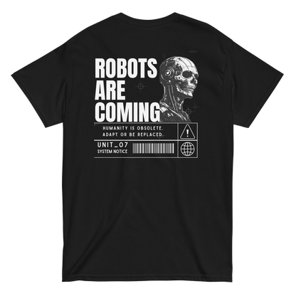 ROBOTS ARE COMING — RAC_01 Classic Tee
